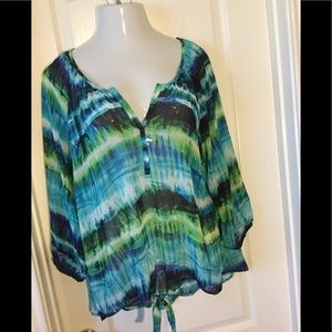 Rose Olive Women Blouse XL